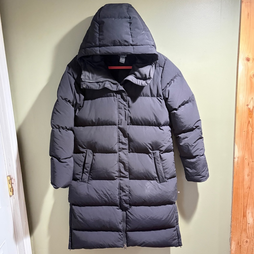 Duluth Trading Company, Women’s Duck-down Ruffer Puffer Arctic Down Long Coat M